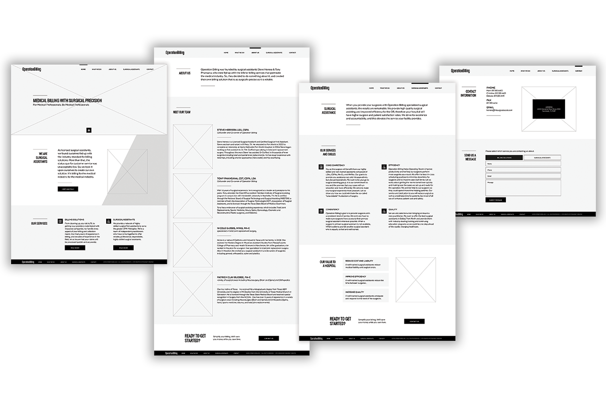 Wireframes