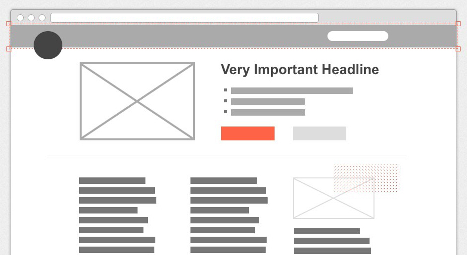 Simple Digital Wireframe